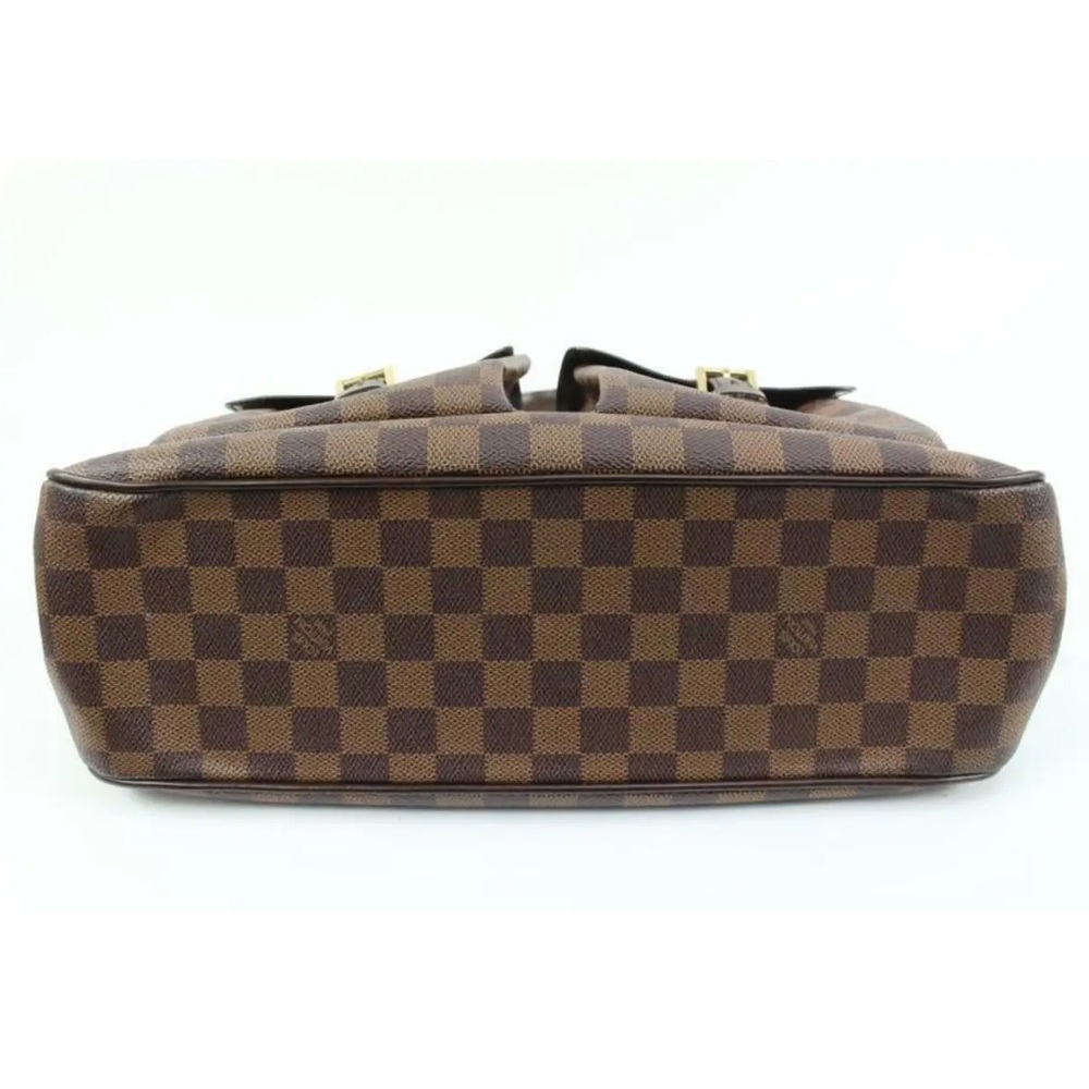 Louis Vuitton Discontinued Damier Ebene Uzes Manhattan Shoulder Bag - Picture 16 of 16